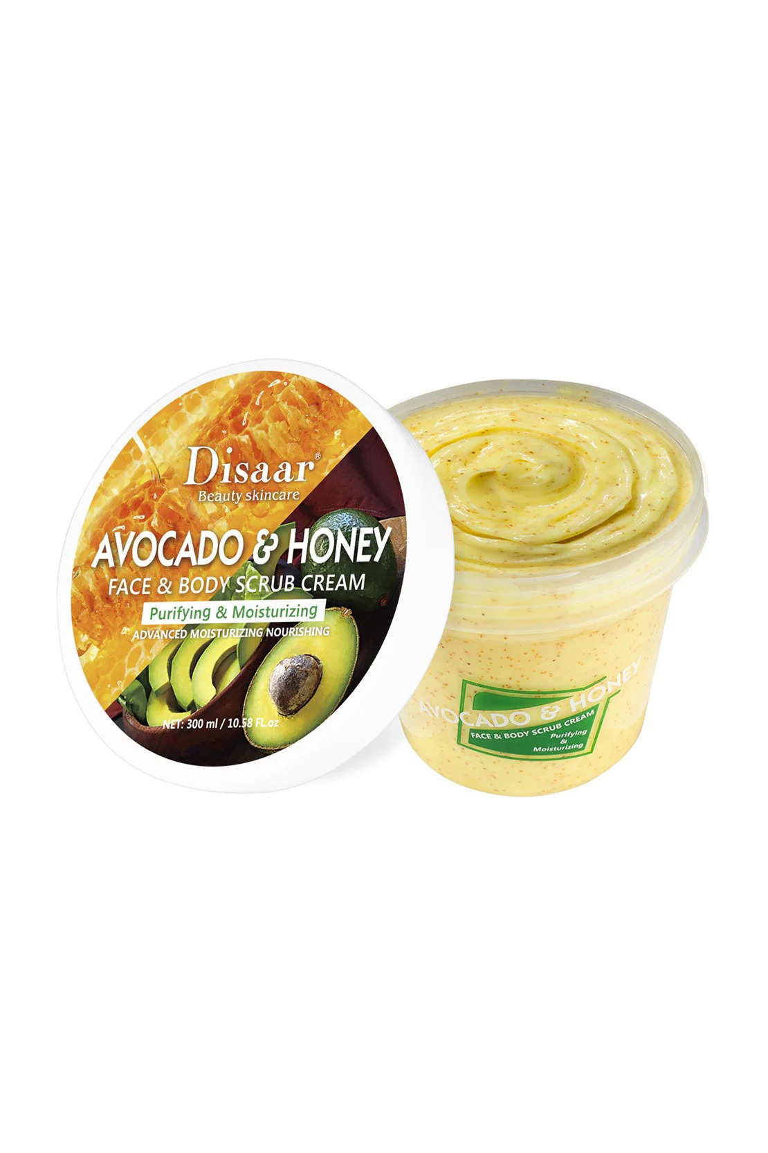 Avocado & Honey Scrub 300ml